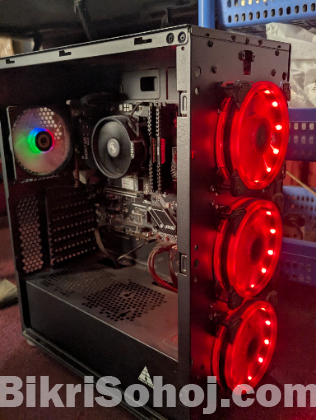 Ryzen 5600g | 16gb Ram Ssd + Hdd Msi Mortar Max